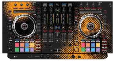 Pioneer DJ DDJ SX 3 Skin Orange Dot